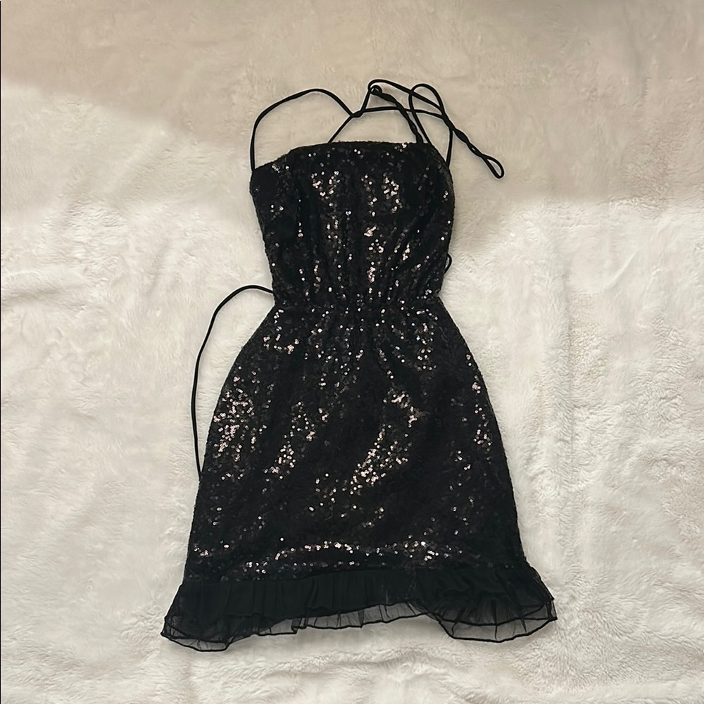 Lucy in the Sky Elegant Black Dress